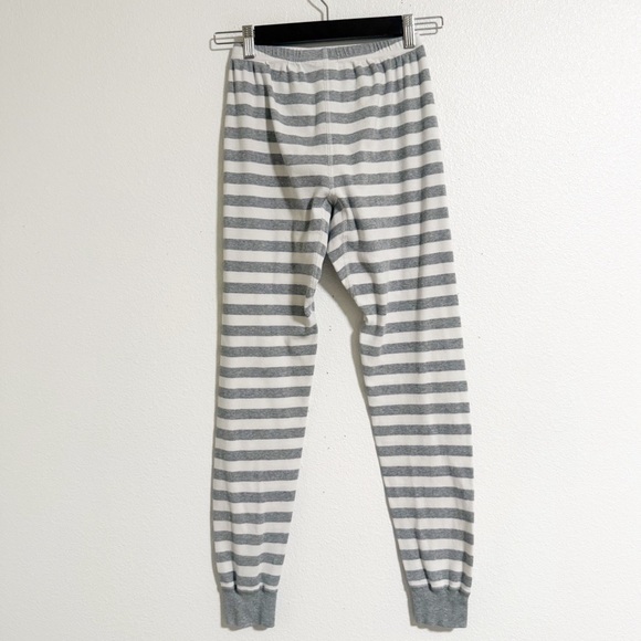 Hanna Andersson Organic Cotton Striped Long John Pajama Set - Picture 12 of 15